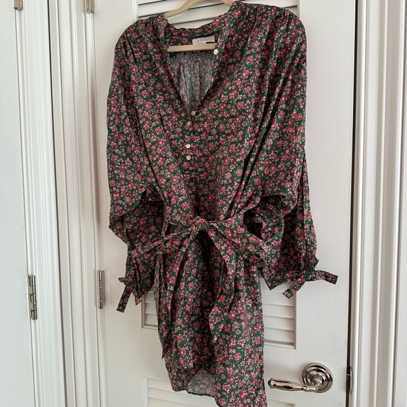 DÔEN Liberty Print Floral Mini Dress - Picture 4 of 6